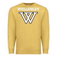 Antique Gold WELLESLEY Premium Sweatshirt - baoMotion