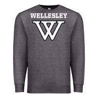 Charcoal Heather WELLESLEY Premium Sweatshirt - baoMotion