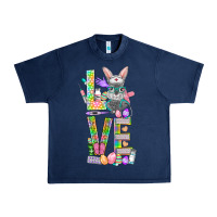 Navy Love Easter Nurse Urban Heavy Tee - BundleAndBundleShop