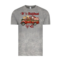 Cloud Rock it's christmas y'all truck with farm animals Vintage Tee - RanaPortraitStore