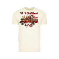 Vintage Arctic it's christmas y'all truck with farm animals Vintage Tee - RanaPortraitStore