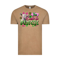Vintage Coffee too cute to pinch Vintage Tee - FaDigitalArtStudio