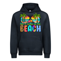 Navy life is better at the beach Urban Hoodie - RanaPortraitStore