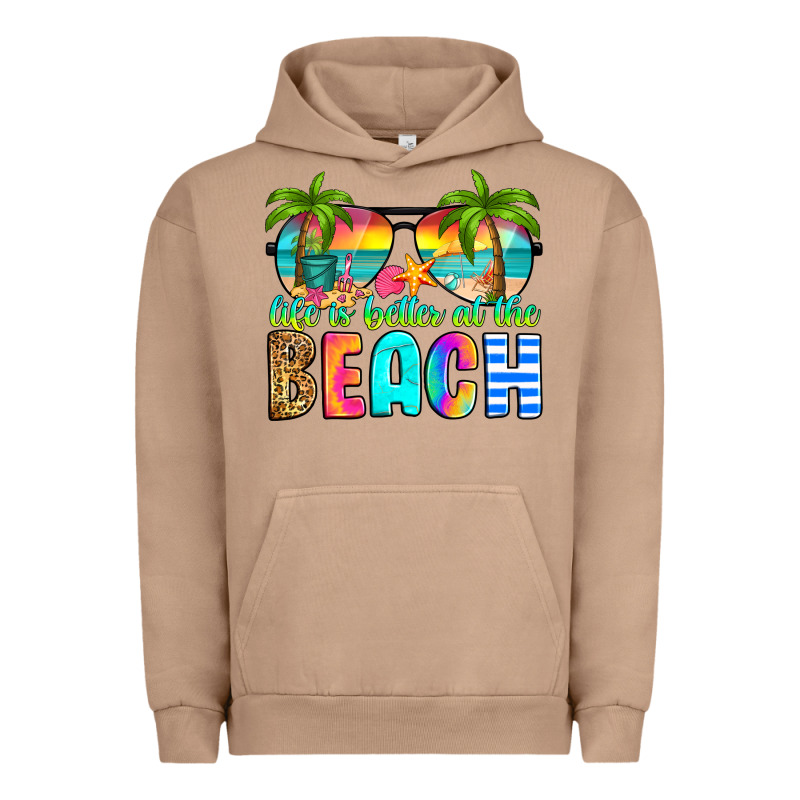 Life Is Better At The Beach Urban Hoodie by RanaPortraitStore | Teevron