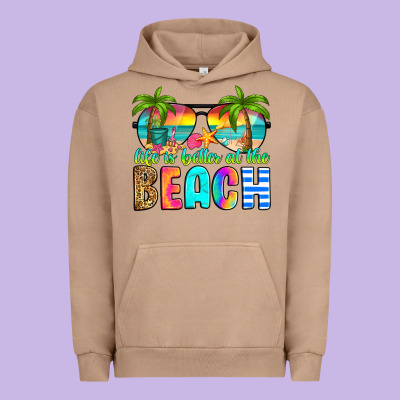 Life Is Better At The Beach Urban Hoodie Designed By Ranaportraitstore
