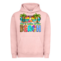 Pigment Salmon life is better at the beach Urban Hoodie - RanaPortraitStore