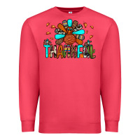 Cardinal thankful turkey Premium Sweatshirt - JahusDesignShop