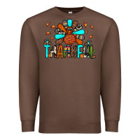 Chestnut thankful turkey Premium Sweatshirt - JahusDesignShop