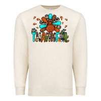 Sandshell thankful turkey Premium Sweatshirt - JahusDesignShop