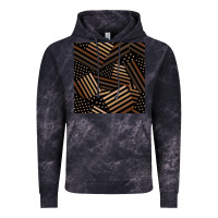 Cloud Black melanin american flag seamless pattern Vintage Hoodie - BundleAndBundleShop