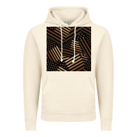 Vintage Artic melanin american flag seamless pattern Vintage Hoodie - BundleAndBundleShop