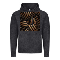 Vintage Black melanin american flag seamless pattern Vintage Hoodie - BundleAndBundleShop