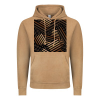 Vintage Camel melanin american flag seamless pattern Vintage Hoodie - BundleAndBundleShop