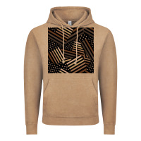 Vintage Coffee melanin american flag seamless pattern Vintage Hoodie - BundleAndBundleShop