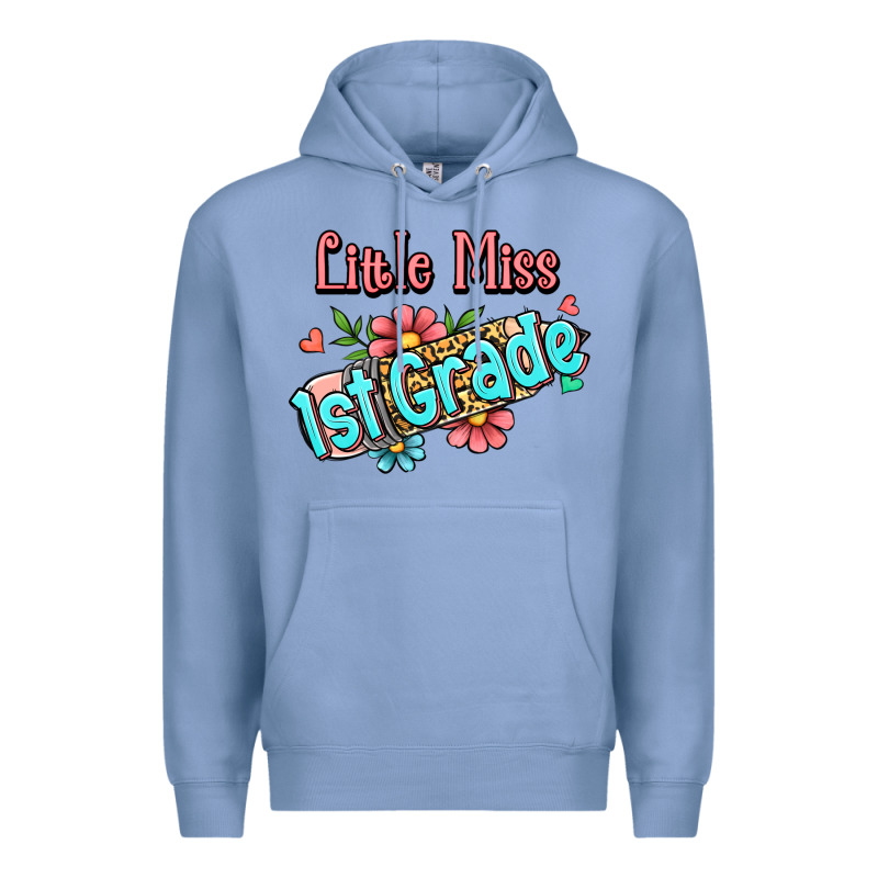 Little Miss First Grade Premium Hoodie by Jasminsmagicworld | Teevron