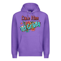 Purple little miss first grade Premium Hoodie - Jasminsmagicworld