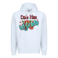 White little miss first grade Premium Hoodie - Jasminsmagicworld