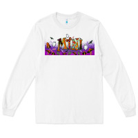 White halloween mini libbey glass Long Sleeve Tee - BundleAndBundleShop