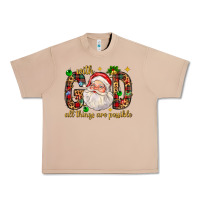 Burro with god all things are possible with santa claus bbs Urban Heavy Tee - BundleAndBundleShop