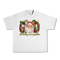 Lunar Rock with god all things are possible with santa claus bbs Urban Heavy Tee - BundleAndBundleShop