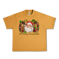 Peanut Butter with god all things are possible with santa claus bbs Urban Heavy Tee - BundleAndBundleShop