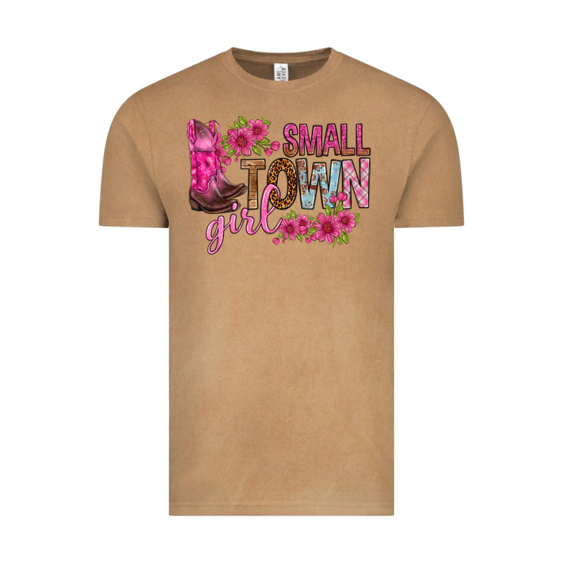 Small Town Girl With Flowers Bbs Vintage Tee by BundleAndBundleShop | Teevron