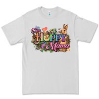 One Hoppy Mama Easter Day Premium Tee | Teevron