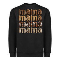 Black faux sequins mama Heavyweight Sweatshirt - JahusDesignShop