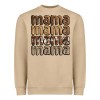 Faux Sequins Mama Heavyweight Sweatshirt | Teevron