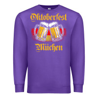 Purple Oktoberfest Munich Premium Sweatshirt - baoMotion