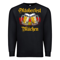 Black Oktoberfest Munich Premium Sweatshirt - baoMotion