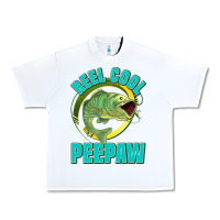 White reel cool peepaw Urban Heavy Tee - Jasminsmagicworld