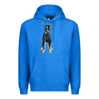 True Royal Hand Drawn Baby Alpine Goat Premium Hoodie - LillyAllenDesigns