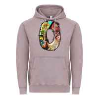 Vintage Zinc farm life alphabet lowercase letters o Vintage Hoodie - BundleAndBundleShop