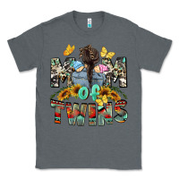 Charcoal Heather Mom of twins Mother's Day Classic Tee - CowGirlArtShop