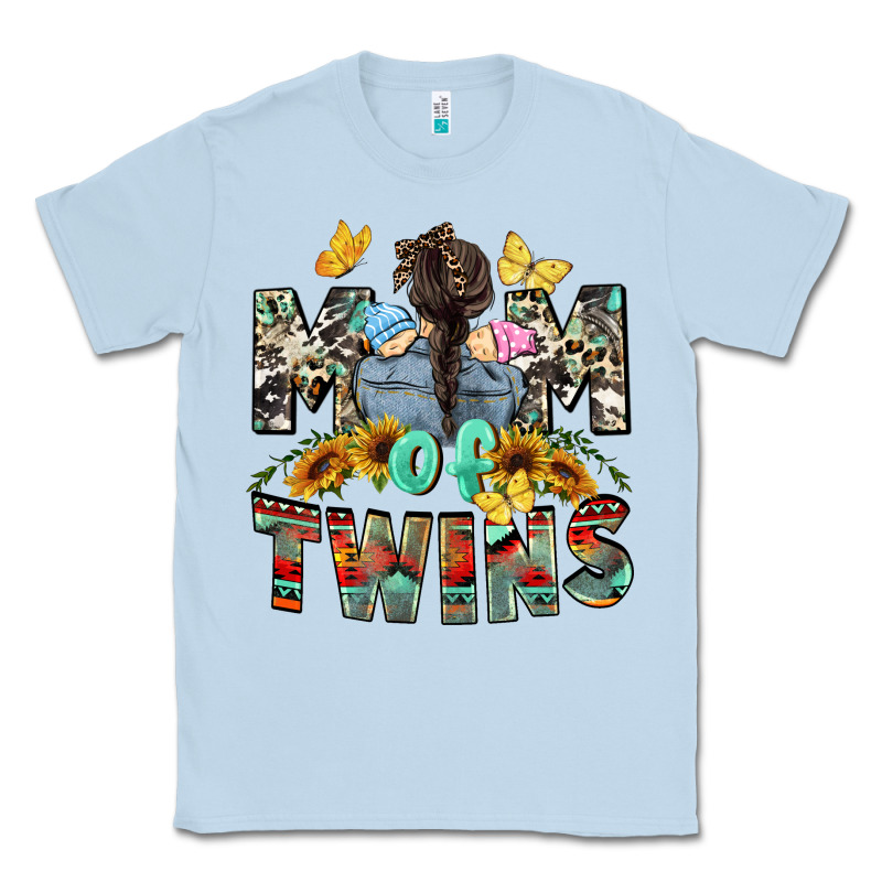Mom Of Twins Mother's Day Classic Tee by CowGirlArtShop | Teevron