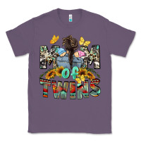 Lavender Mom of twins Mother's Day Classic Tee - CowGirlArtShop