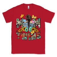 Red Mom of twins Mother's Day Classic Tee - CowGirlArtShop