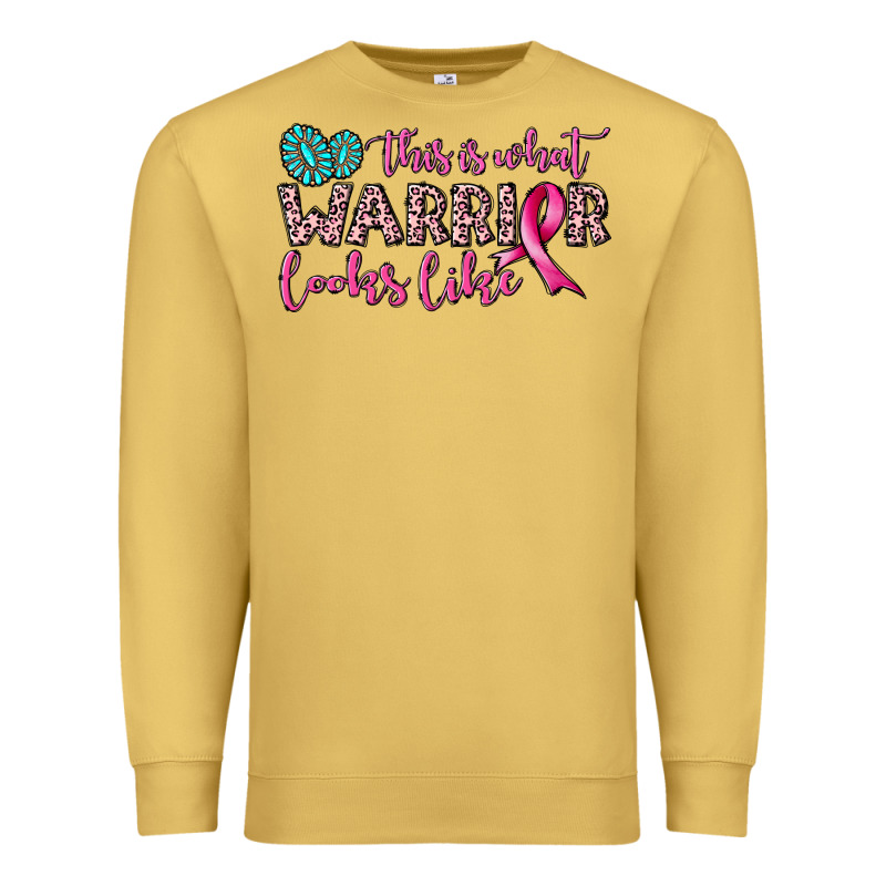 This Is What Warrior Looks Like Premium Sweatshirt by JahusDesignShop | Teevron