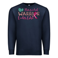 Navy this is what warrior looks like Premium Sweatshirt - JahusDesignShop