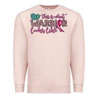 Pale Pink this is what warrior looks like Premium Sweatshirt - JahusDesignShop