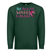 Sports Green this is what warrior looks like Premium Sweatshirt - JahusDesignShop