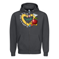 Smoke teaching is a work of heart Zipper Hoodie - JahusDesignShop