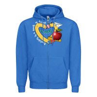 True Royal teaching is a work of heart Zipper Hoodie - JahusDesignShop