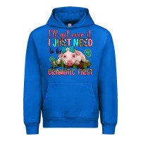 Cobalt i'll get over it i just need to be dramatic first Urban Hoodie - RanaPortraitStore
