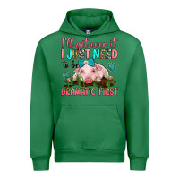 Emerald i'll get over it i just need to be dramatic first Urban Hoodie - RanaPortraitStore