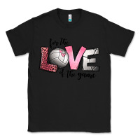 Black for the love of the game volleyball Classic Tee - Jasminsmagicworld