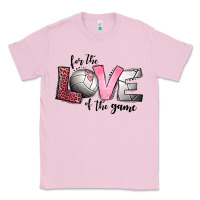 Bubblegum Pink for the love of the game volleyball Classic Tee - Jasminsmagicworld
