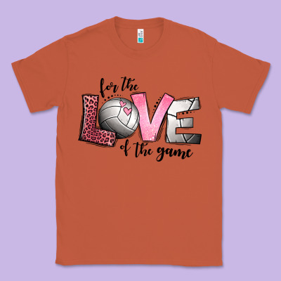 For The Love Of The Game Volleyball Classic Tee Designed By Jasminsmagicworld