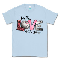 Dusty Blue for the love of the game volleyball Classic Tee - Jasminsmagicworld